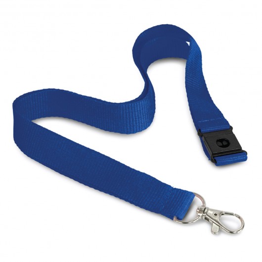 3D Logo Lanyards dark blue